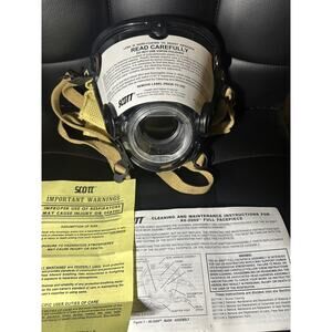 SCOTT AV-2000 FIRE FIGHTING SCBA FULL FACE MASK SCOTT PART NO- 804177-01